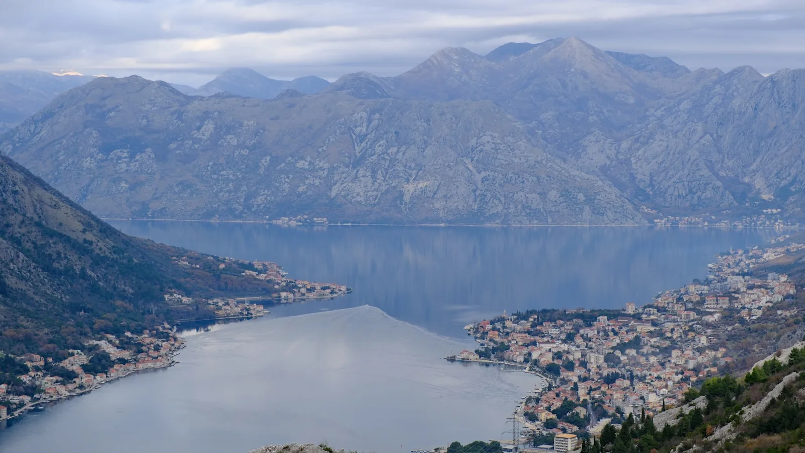 Géographie des Bouches de Kotor