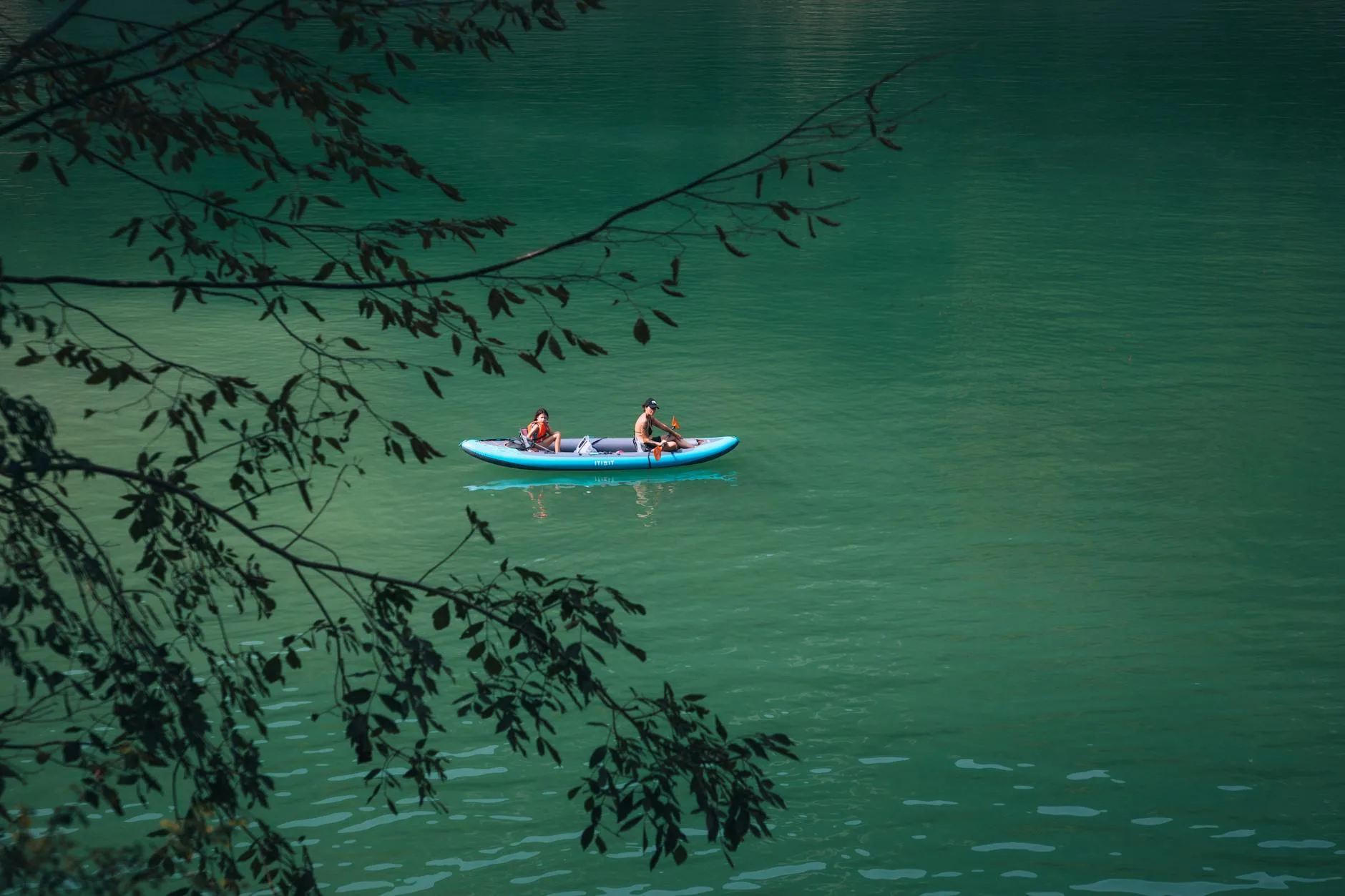 Kayak et navigation sur le lac